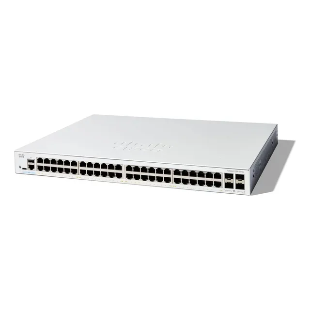 Switch Administrado Cisco Catalyst 1300-48t-4g De 48 Puertos