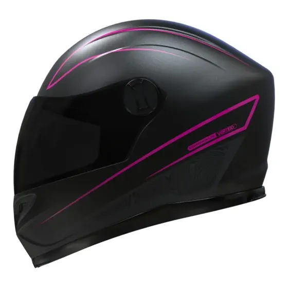 Casco Moto Vertigo Dominium Edición Especial. Color Fucsia Tamaño del casco S 56CM