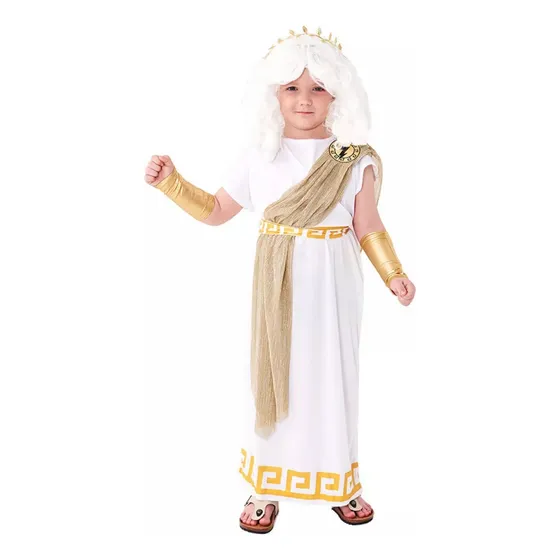 Disfraz Dios Zeus Para Niños - Universo Surprise