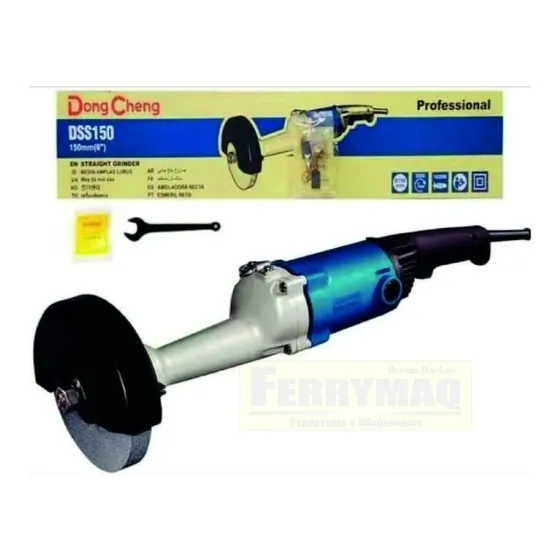 Esmeril Recto Portátil Disco 6-150m Dong Cheng 1.020w 