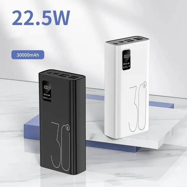 Power Bank 30000mah Cargador Portatíl Carga Rapida Potente