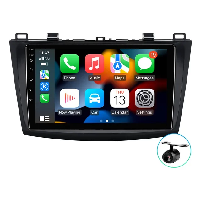 Estéreo 2gb Carplay Cámara Para Mazda 3 2010-2013 Gps Kit