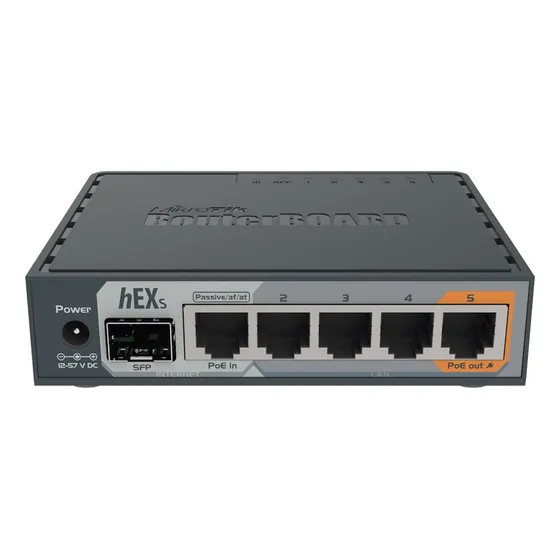 Router Mikrotik Rb760igs Hex S 5 Gigabit 1sfp 880mhz Usb