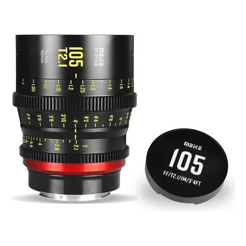 Lente Dzofilm Vespid 50 Mm T2.1 (suportes Pl E Ef) Pl, Ef Preto