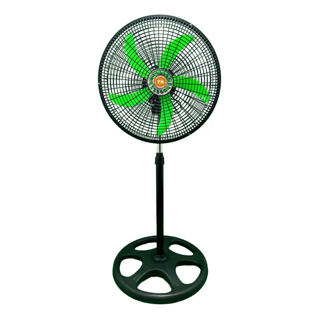 Ventilador Trakki De Pie, Pedestal 18  V18002 Plástico Turbo