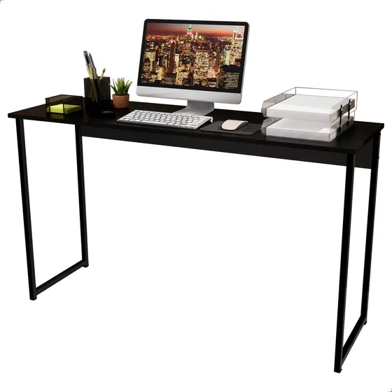 Aparador Industrial Mesa Grande 120cm Escrivaninha Multiuso