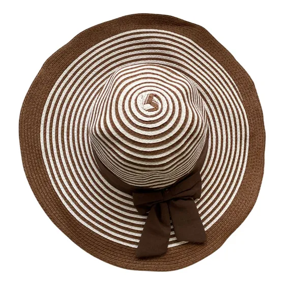 Sombrero De Playa Verano Para Mujer Oasis Ajustable - Marron