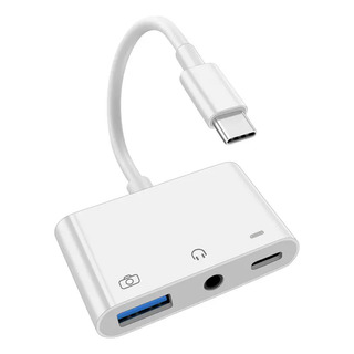 Adaptador Otg 3 En 1 Tipo C A Usb 3.0 Pd Fast De 3.5 Mm Adaptador Otg 3 En 1 Tipo C A Usb 3.0 Pd Fast De 3.5 Mm