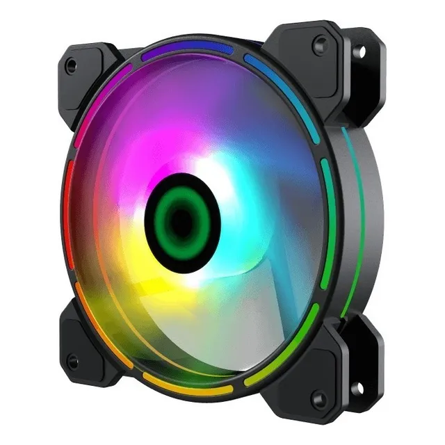 Cooler Gamemax Fn-12rainbow-d 120mm Argb Led Rainbow