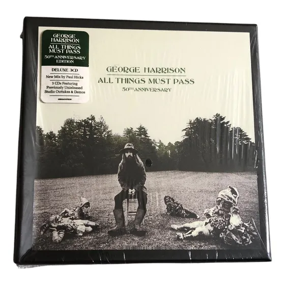 Box 3 Cds George Harrison All Things Must Pass Imp Lacrado