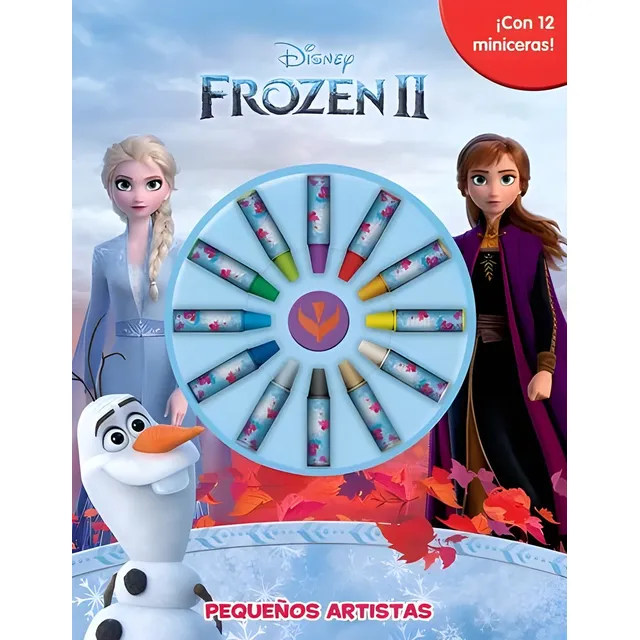 Frozen 2. Pequeños Artistas, De Disney., Vol. 1. Editorial Libros Disney, Tapa Blanda En Español, 2024