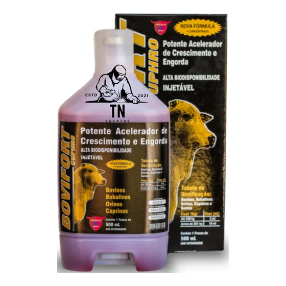 Bovifort 500ml Complexo Vitaminico De Altíssima Eficiência