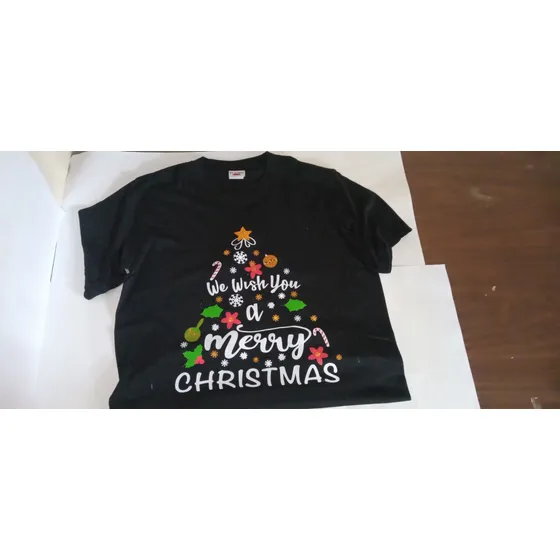 Franelas Navideñas Personalizada