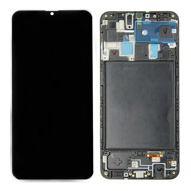 Pantalla Compatible Con Samsung A20 Con Marco+envío Gratis