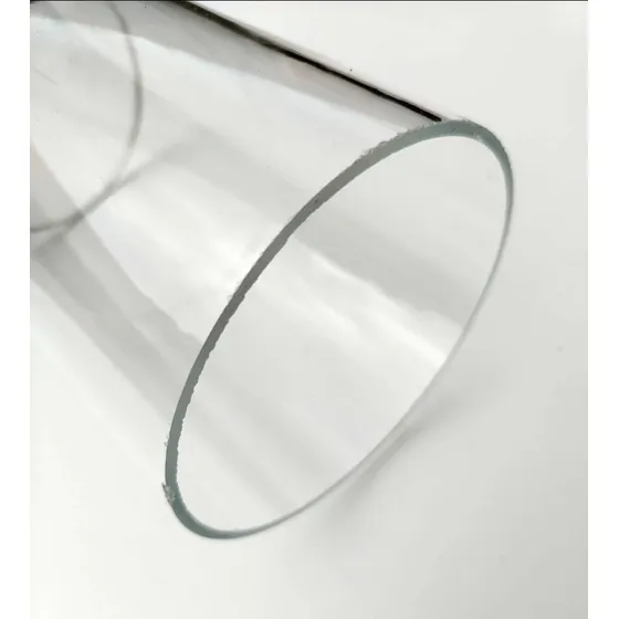 Tubo Acrílico Redondo 120mm Transparente