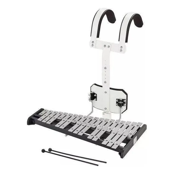 Glockenspiel Marcha Lira 32 Teclas Dreamer Com Colete