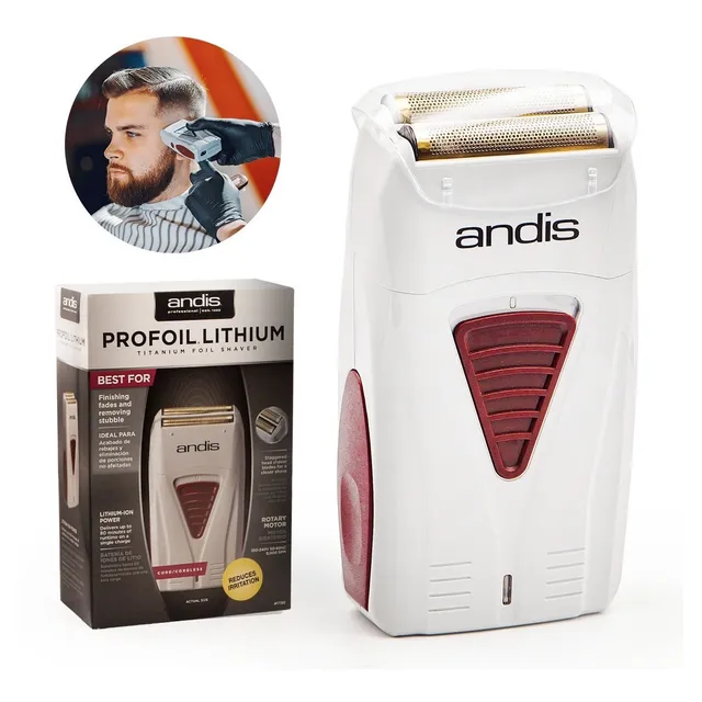 Afeitadora Rasuradora Profesional Andis Profoil Thilium Gris Nueva Ligera
