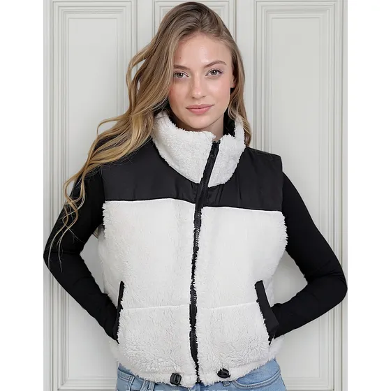 Chaleco Reversible Chiky Pink Mujer