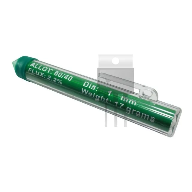 Soldadura Para Cables Estaño 60/40 Tubo Lápiz
