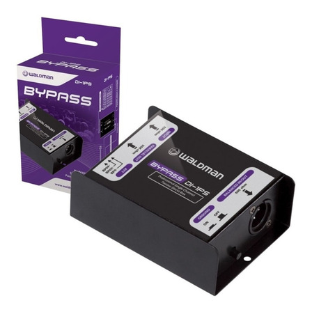 Direct Box Waldman 1 Canal Mono Passivo Bypass Di-1ps Direct Box Waldman 1 Canal Mono Passivo Bypass Di-1ps