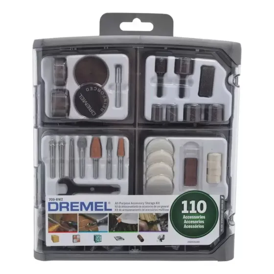 Kit De 110 Accesorios Dremel Modelo 709 Para Mini Tornos