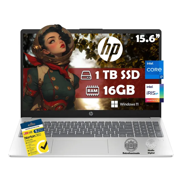 Laptop Hp 15-fd0182wm Core I7-1355u 1tb Ssd 16gb Ram + Kit