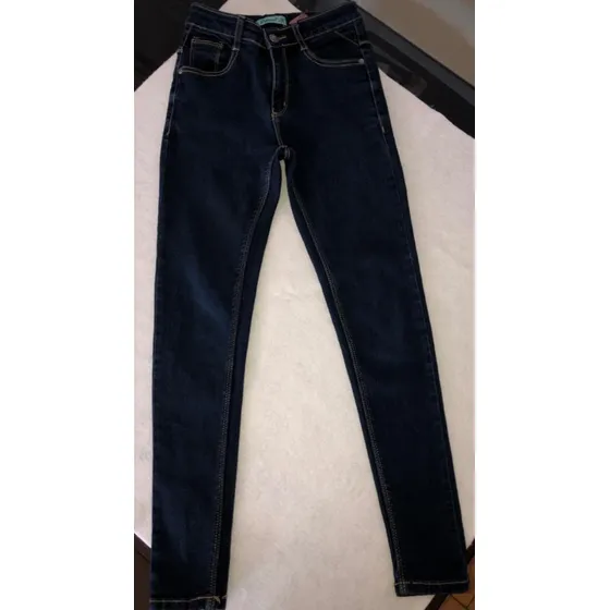 Jean Para Niñas Azul Oscuro