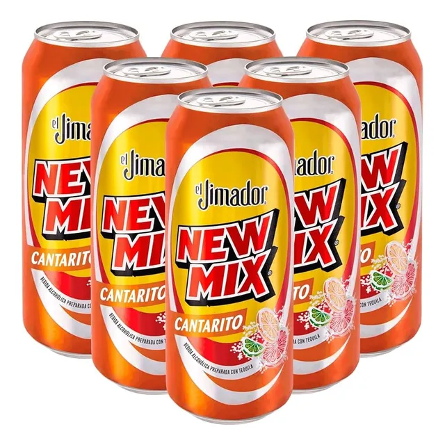 Pack De 6 Piezas De New Mix Cantarito 473 Ml