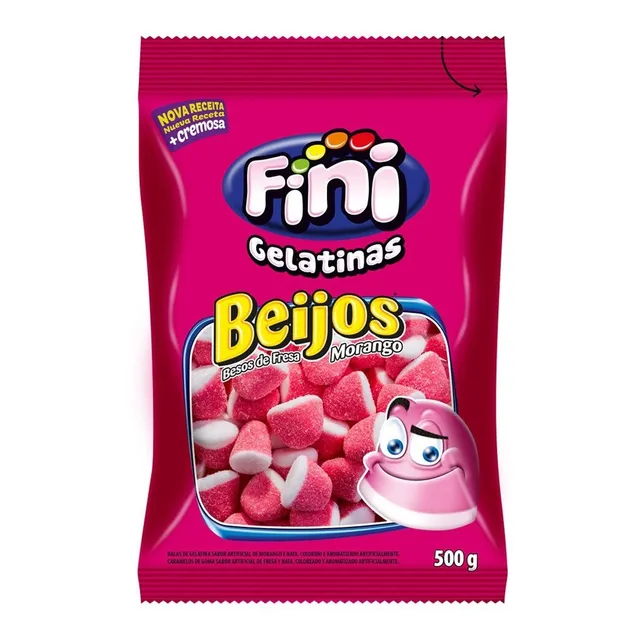 Besos fresa Fini x500g