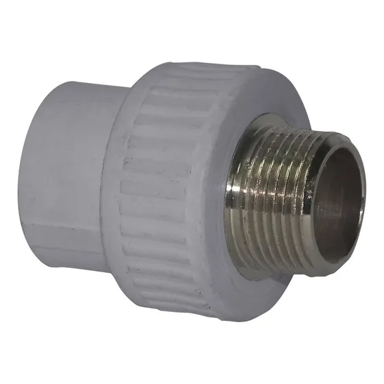 Adaptador Ppr  20 Mm X 1/2  So-he Rosca Metalica Pack 2 Und