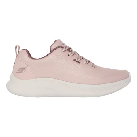 Tênis Feminino Bobs Moda Flex Skechers Rosa Lisa 35 Br