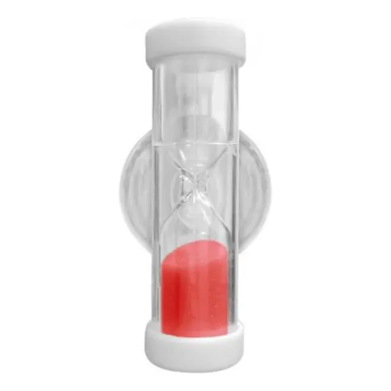 Reloj De Arena Para La Ducha De 3 Minutos Con Chupa