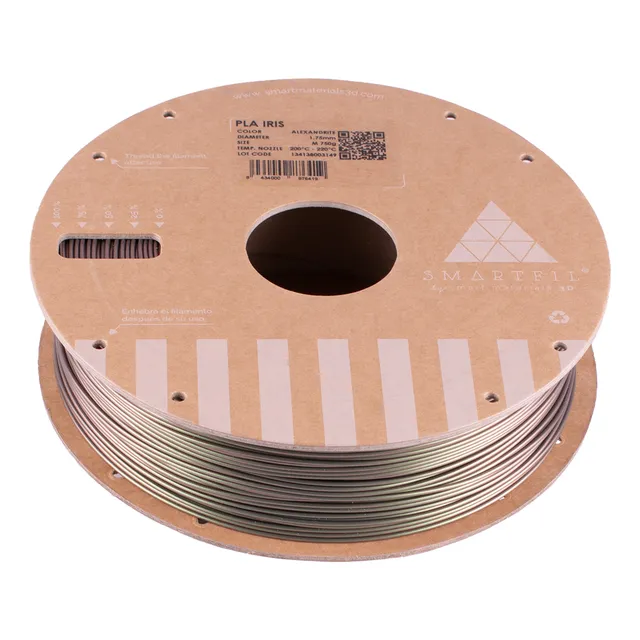 Filamento 3d Smartfil Pla Iridiscente 5 Tonos 1.75 Mm 750 Gr