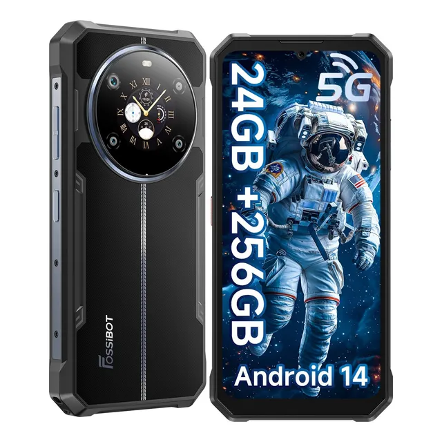 Fossibot F109 Dual Sim 256 Gb Negro 8 Gb Ram 5g Android 14