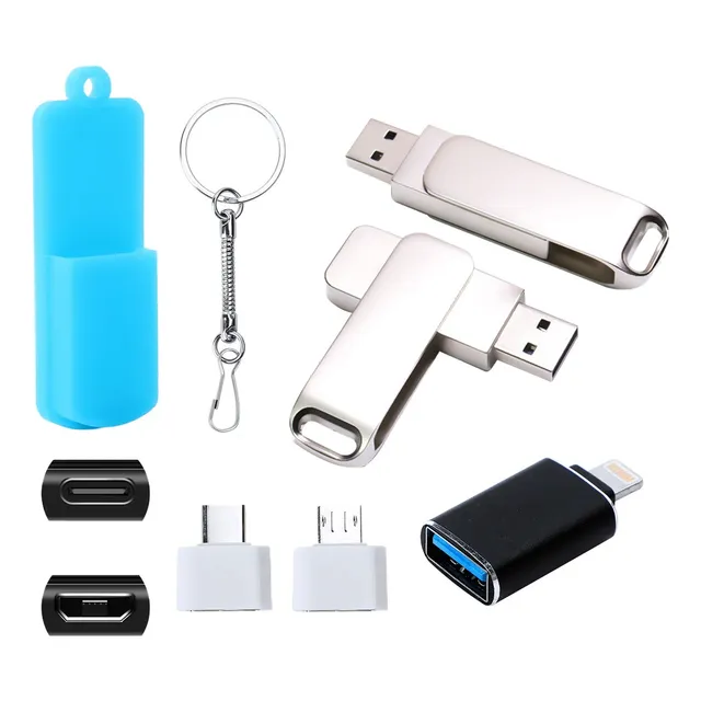 Memoria Usb 2tb Alta Velocidad 3.1 (2000gb) Flash Drive 360°