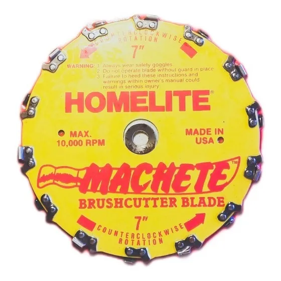 Disco Desmalezadora   Homelite Nuevo De Paquete Made In Usa