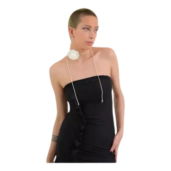 Collar Choker Tendencia Flor Accesorios Rockandclothes