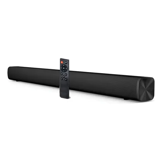 Caixa De Som Sound Bar Home Theater Bluetooth Para Tv Cinema 80w Cor Preto Boyu Cell