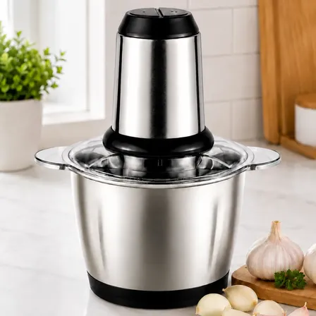 Processador Alimentos Triturador Multiprocessador 2l 110v Aço Inox 127v