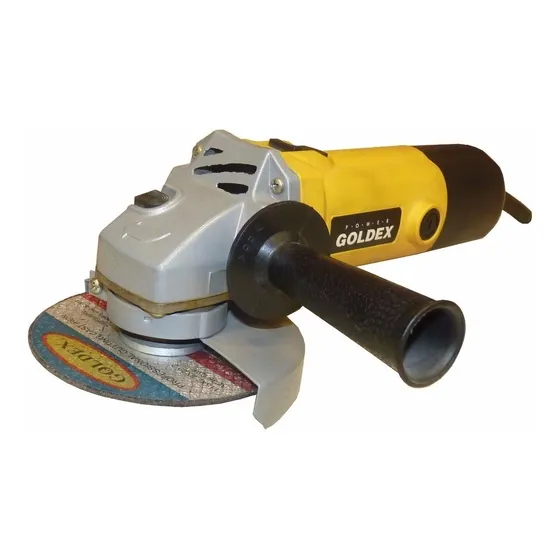 Amoladora 500w 10000rpm Goldex Color Amarillo/Negro Frecuencia 50 Hz