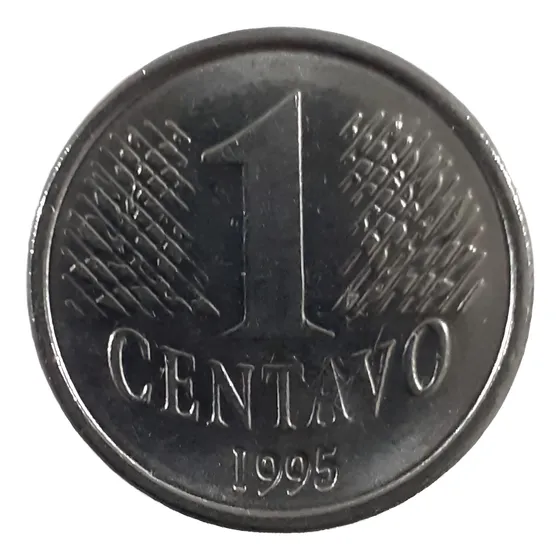Moeda De 1 Centavo De Real De 1995 - Brasil Usado
