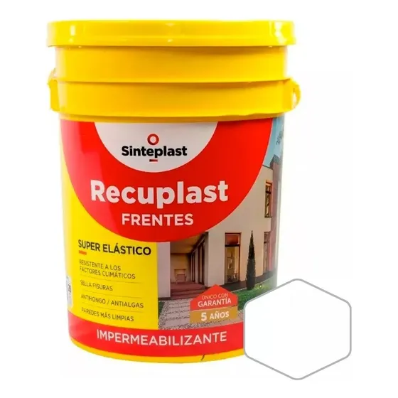Recuplast Frentes Impermeabilizante X20  Pintu Don Luis Mdp 