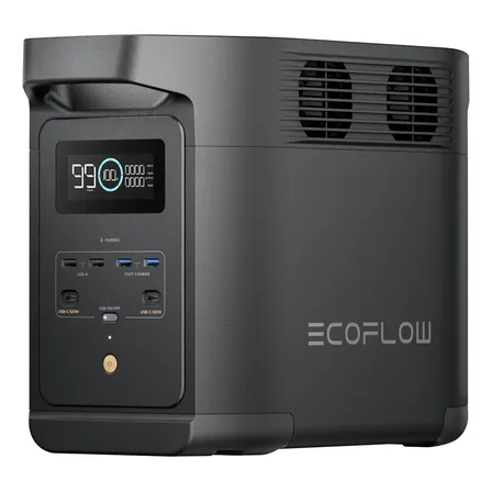 Ecoflow Delta Black E980 127v Estação De Energia Portátil Gerador Solar