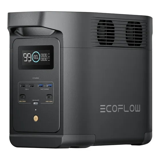 Ecoflow Delta Black E980 500w 980wh 127v Estação De Energia