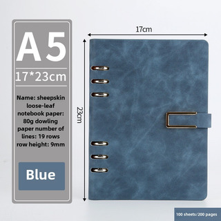 Cuaderno Grueso A5 B5 De Hojas Sueltas Con Hebilla Hueca Cuaderno Grueso A5 B5 De Hojas Sueltas Con Hebilla Hueca