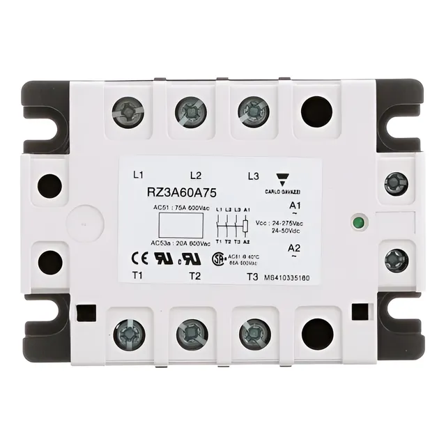 Relevador Estado Solido Ssr Rz3a60a75 Carlo Gavazzi 600v/75a