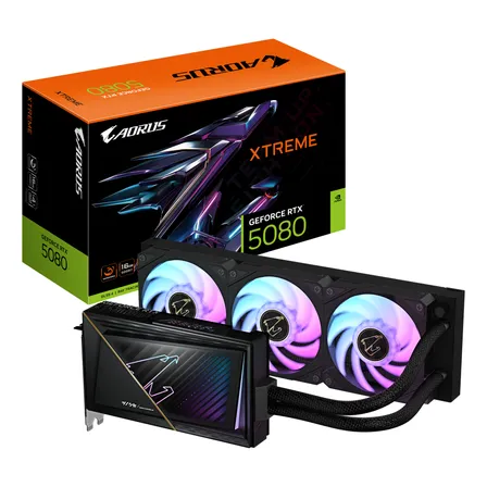T. Video Aorus Geforce Rtx 5080 Xtreme Waterforce 16gb Gddr7