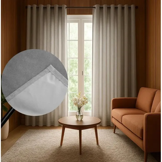 Cortina Blackout Linho 4,00 X 2,50 - Vedação 100%