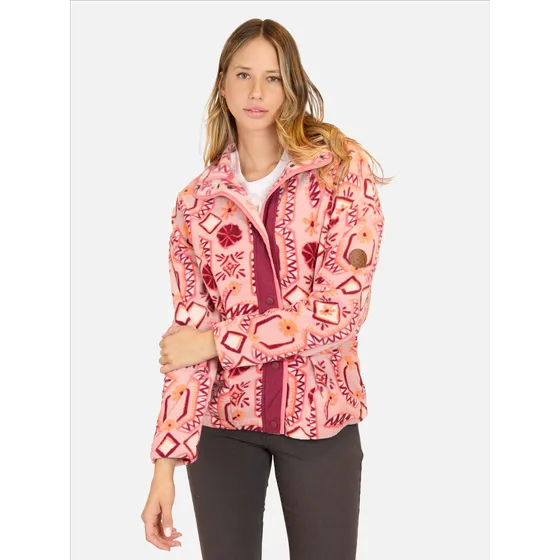 Poleron Micropolar Vissor Multicolor Mujer Maui And Sons