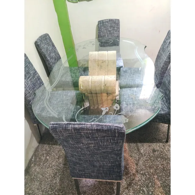 Juego De Comedor Usado 6 Sillas